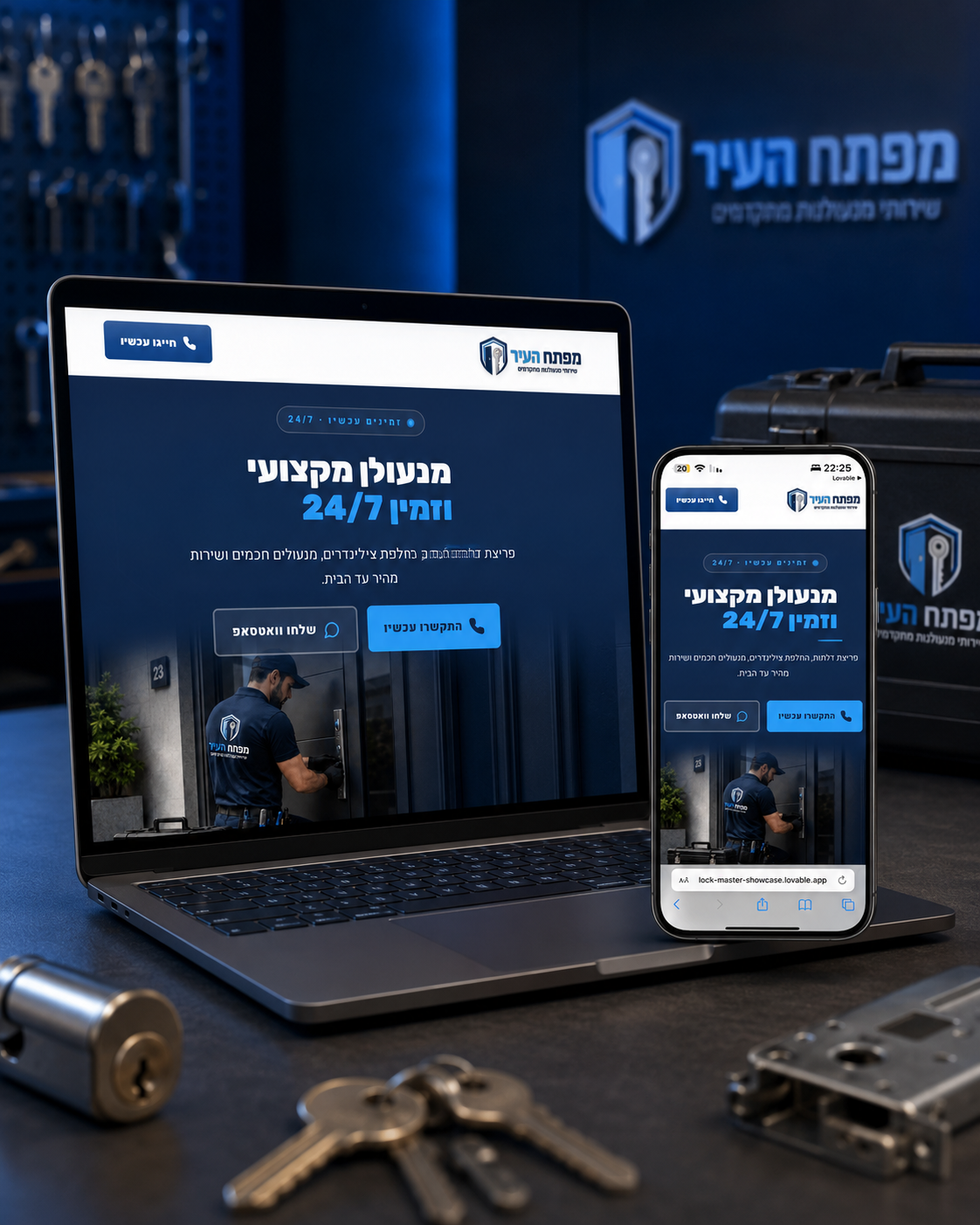 דף נחיתה — מפתח העיר