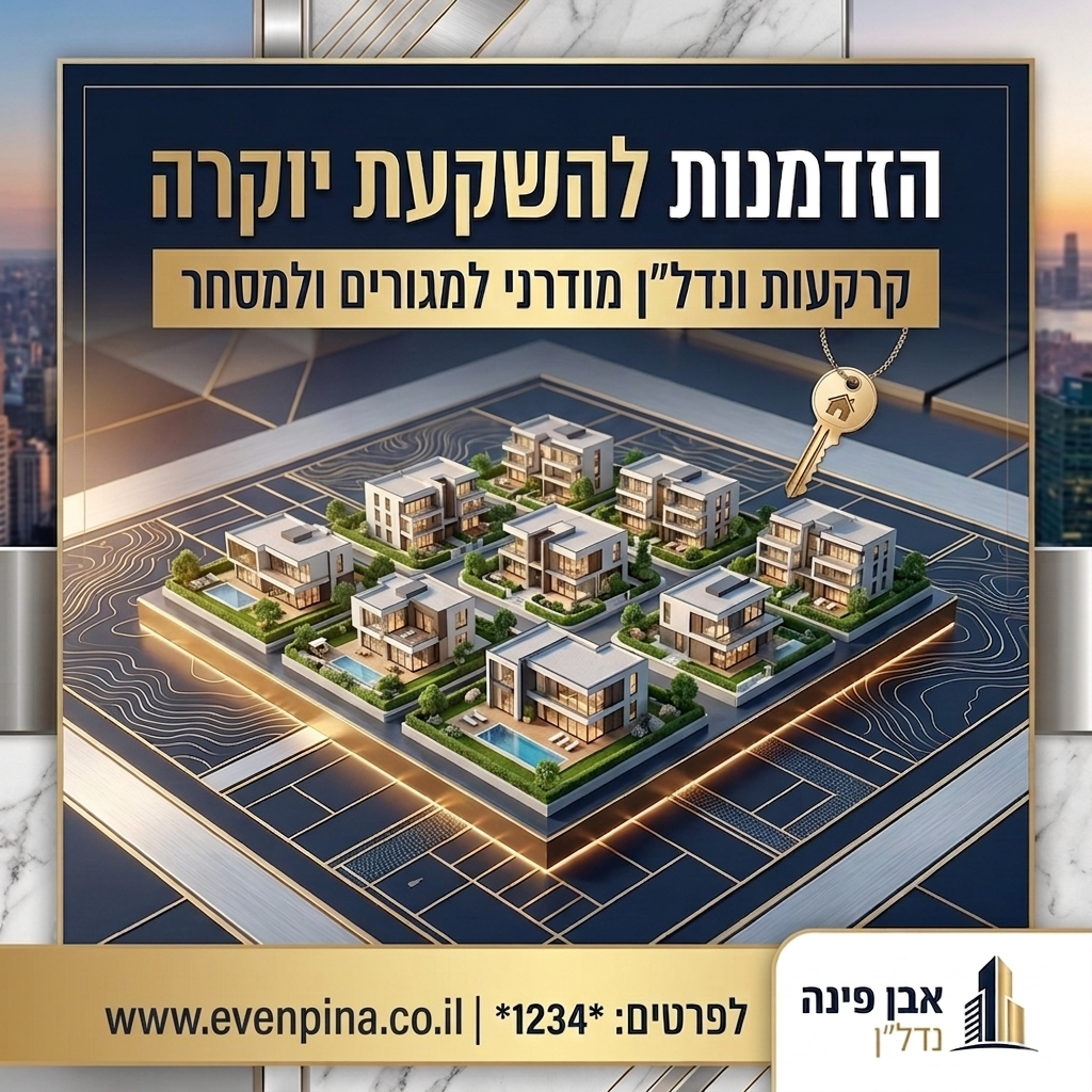 פוסט פרויקט נדל״ן